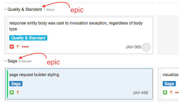 jira epic