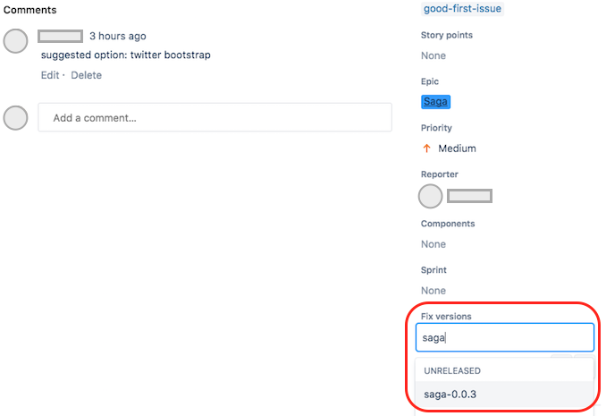 jira fix.version